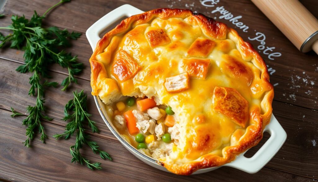 Chicken Pot Pie Casserole