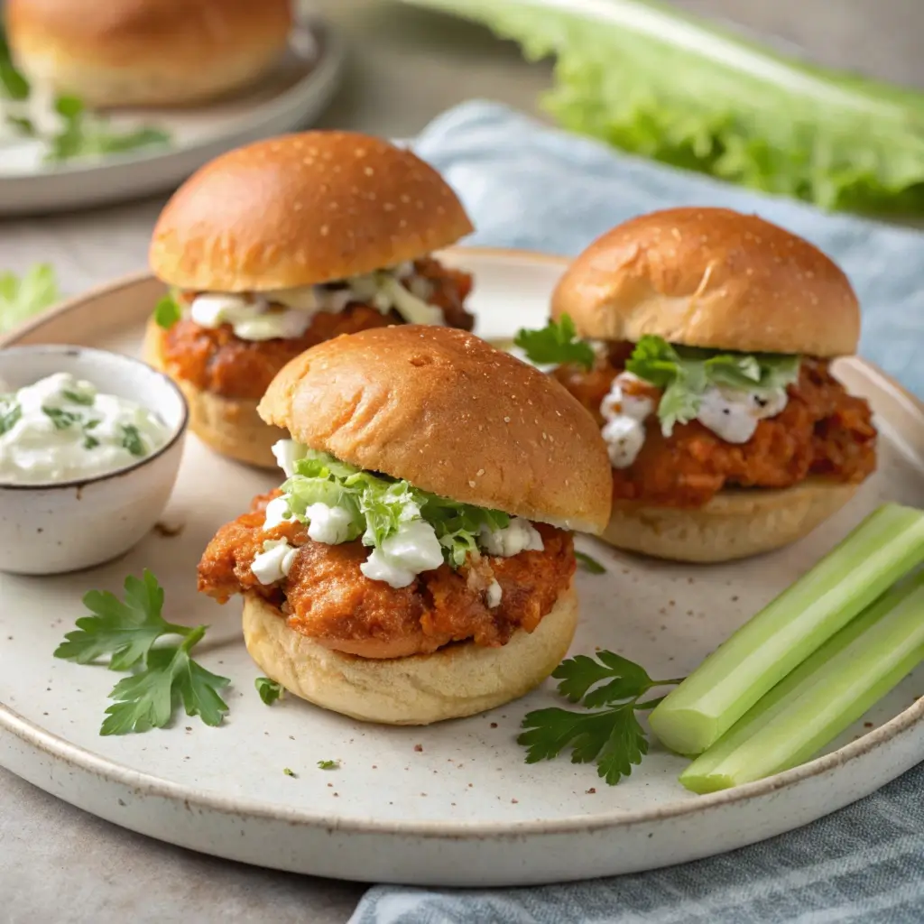 buffalo-chicken-sliders