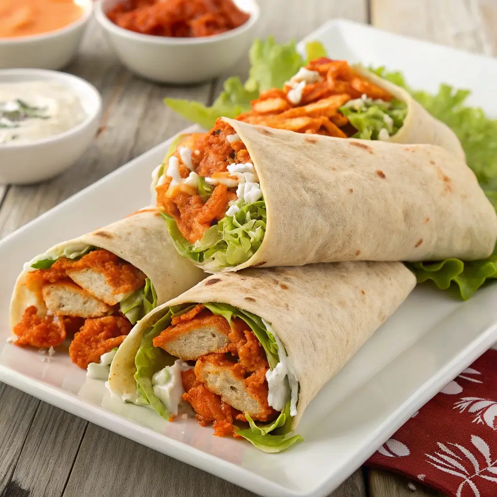 Buffalo Chicken Wraps