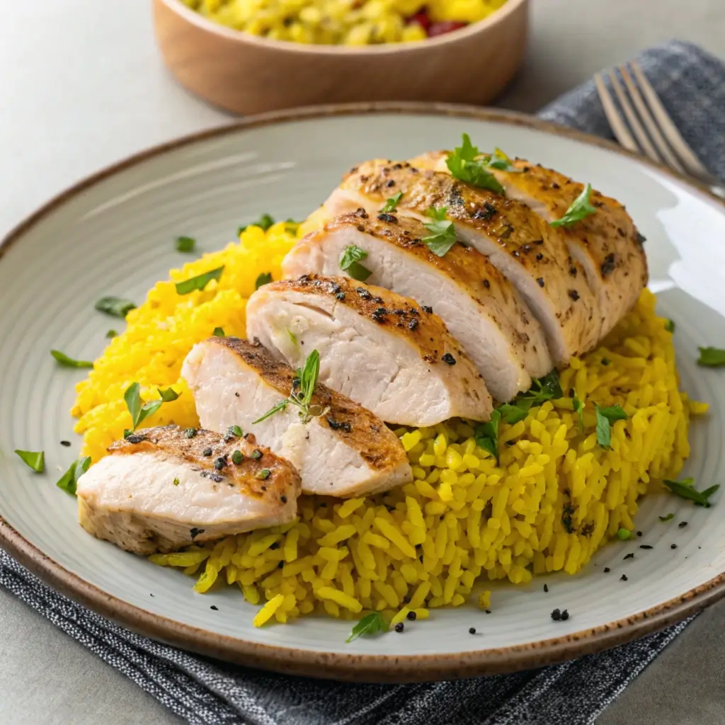 Chicken and Yellow Rice Recipe