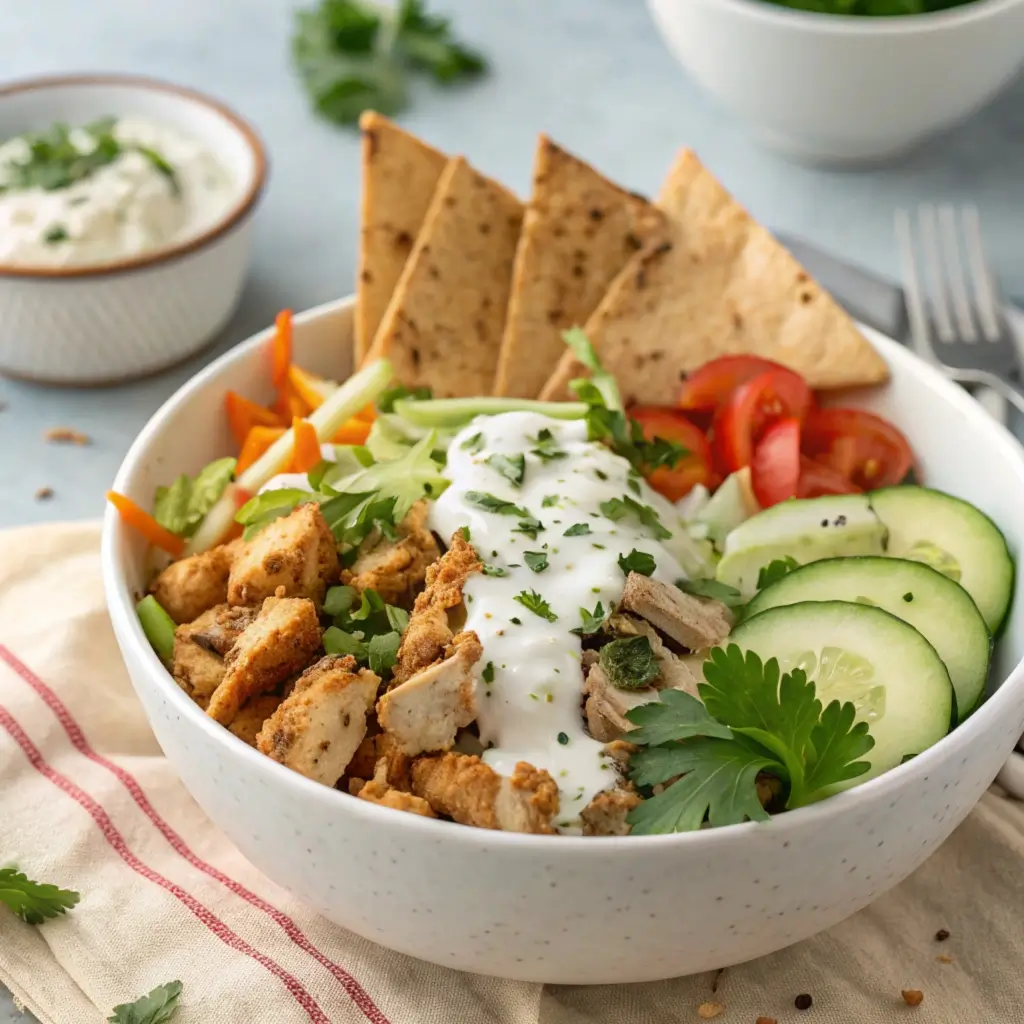  Chicken Shawarma Bowl