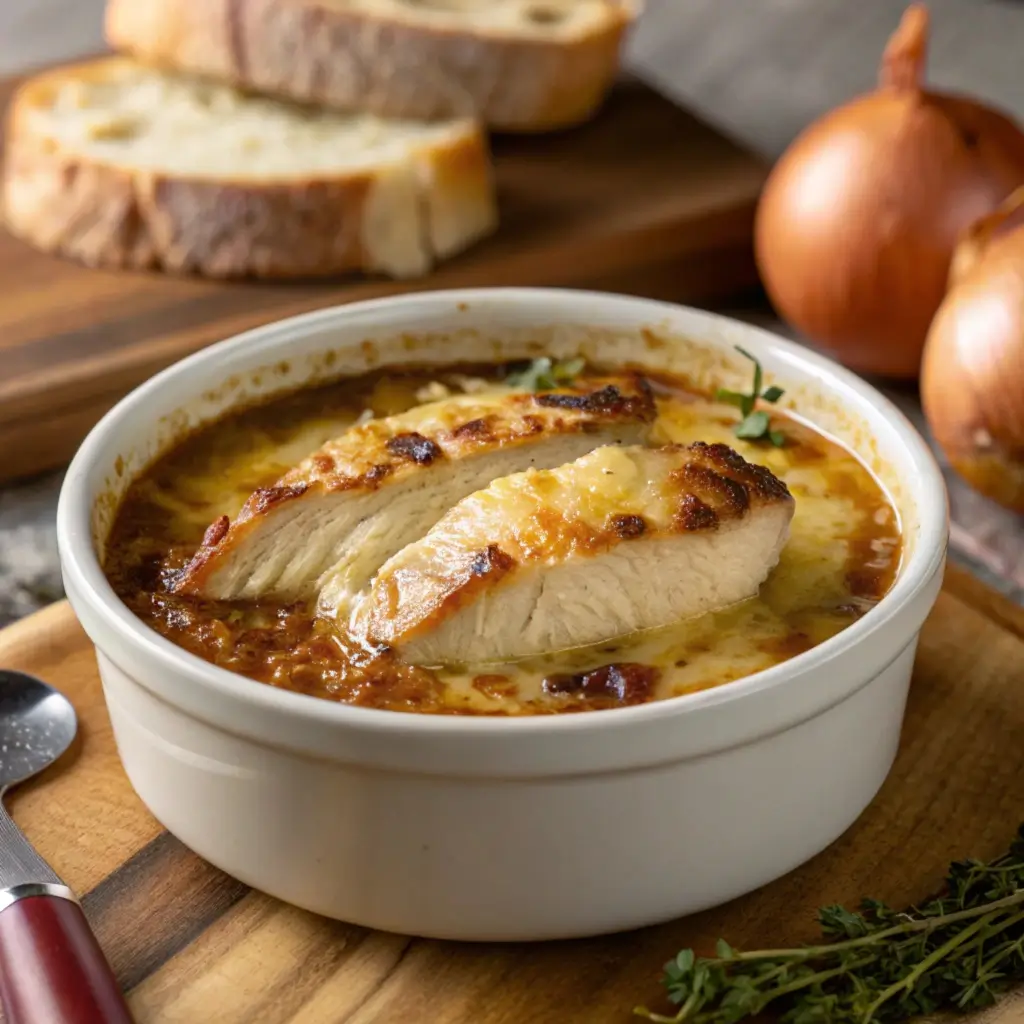 French Onion Soup Chicken Recipe