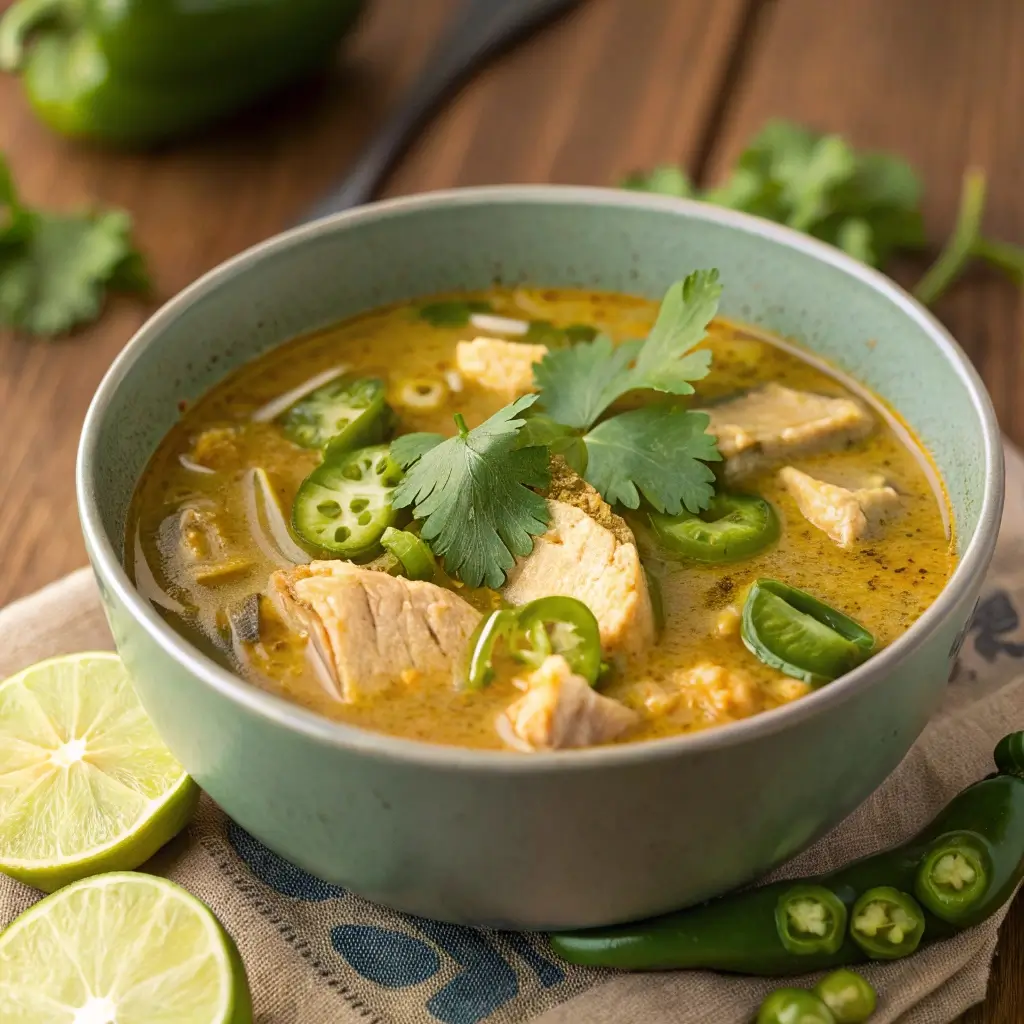 Green Chili Chicken Soup