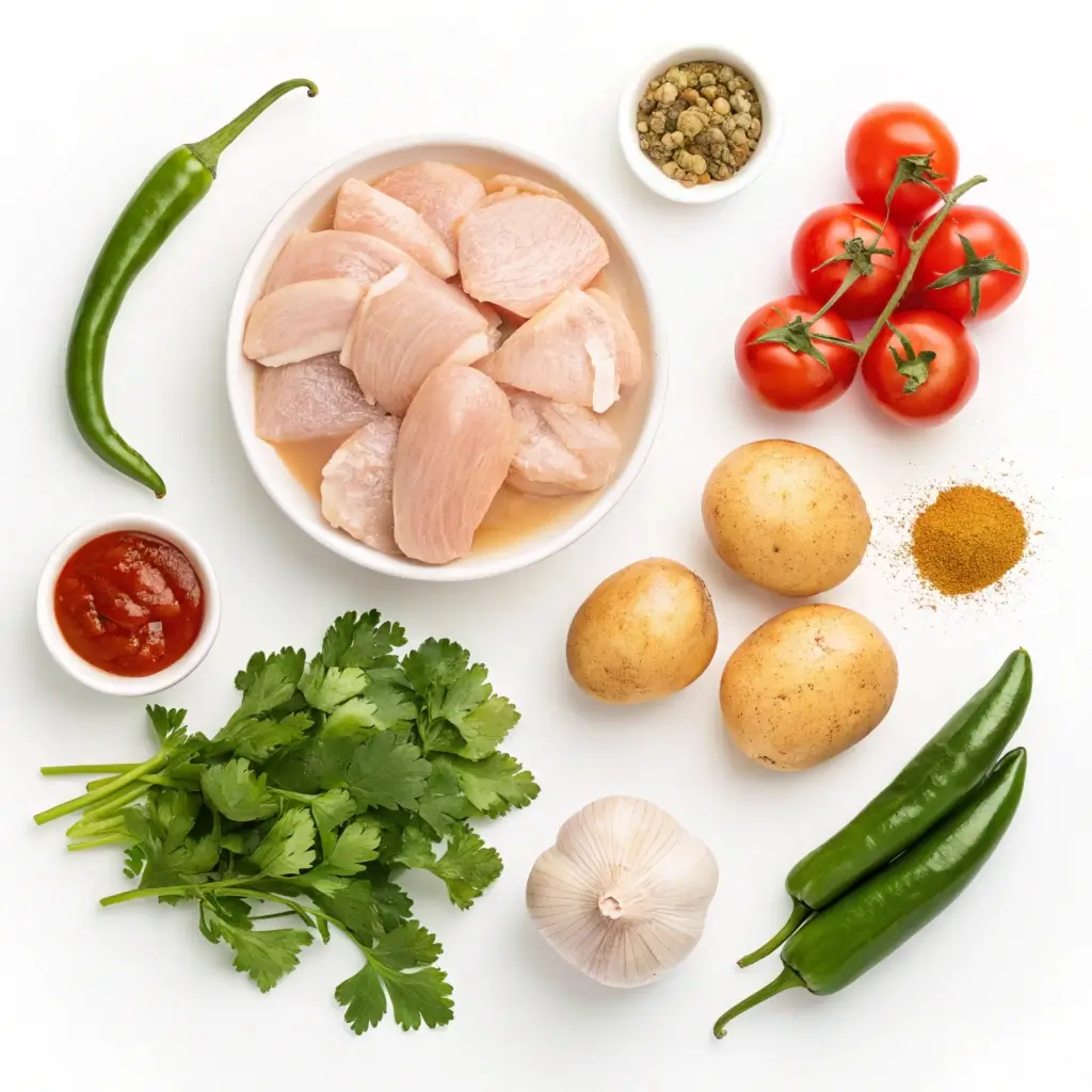 Green Chili Chicken Soup ingredients