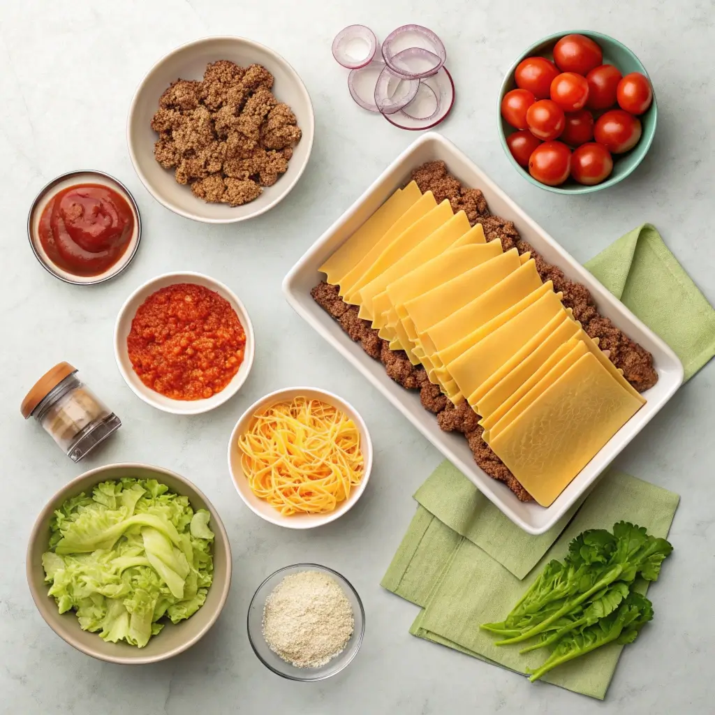 Taco lasagna recipe ingredients