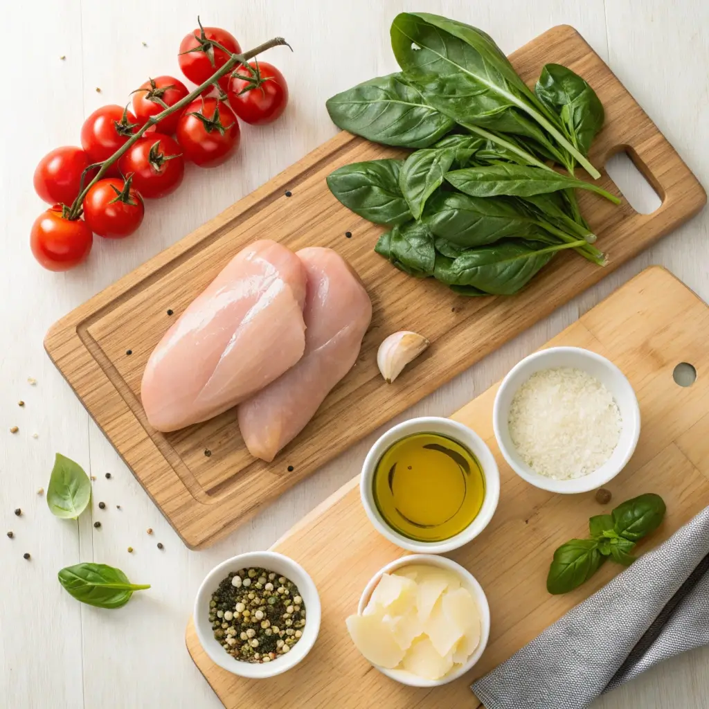 Tuscan Chicken Ingredients